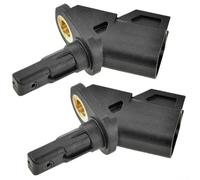 HomeVortex 2pcs ABS Wheel Sensor Front for Focus 2004-2015, Replaces 3M5T-2B372-AB 1223620 9475557, Black Plastic Car Brake Parts