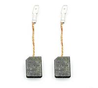 HomeVortex 2pcs Carbon Brushes Compatible with For Wepba 17-125 WEV15-125, Part 316055770, Motor Replacement Carbons 6x12.5x15mm for Angle Grinder Quick Install