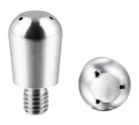 HomeVortex 304 Stainless Steel Coffee Machine Steam Nozzle 3 Hole Tip for For Gemilai Espresso Maker Milk Frother Wand Replacement Part Silver 6mm Screw Diameter For Easy Clean Detachable
