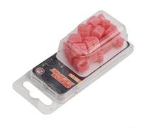 HomeVortex 30pcs Floating Silicone Lures Carp Fishing Artificial Rubber Baits White 5mm 7mm 10mm Soft Tackle Accessories for Freshwater Saltwater(red)