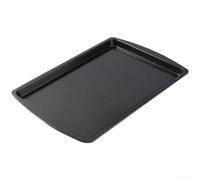 HomeVortex 37cm Rectangular Pan, Carbon Nonstick Loaf Tray, for Nougat Cake Rolls Bread Cookies, 38x26x3cm
