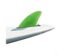 HomeVortex 4.6 Inch Surfboard Fin for TPU Soft Boards, Detachable Tail Fin with Screw for Paddle Board and Longboard, Lightweight Nylon Replacement Part for Water Sports(With screws green)