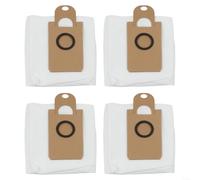 HomeVortex 4-Layer Dust Bags for Ultenic,for T10 and for ELITE Robot Vacuum Cleaners, High Capacity Non-Woven Replacement Bags for Efficient Filtration(4 PACK)