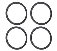 HomeVortex 4-Pack Silicone Replacement Gasket Seals, Leak- for proof Lid Rings for For Owala Water Bottle, Compatible with 19/24/32/40oz, Gray(gray)