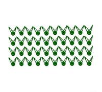 HomeVortex 40 Pack Plant Bending Clips, 360° Adjustable Green Plastic Plant Benders for Low Stress Training, Multi-Angle Stem Branch Shaper for Indoor Outdoor Vegetables Flowers Fruit Trees