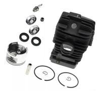 HomeVortex 46mm Cylinder for PISTON Assembly Kit for MS290 MS390 Chainsaw, High-Performance Engine Replacement Part for Forestry and Heavy-Duty Cutting Tasks(A)
