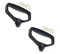 HomeVortex 490-241-0002 Snowblower Recoil Starter Rope Handle Replacement Part, Plastic Grip for Improved Control, for Various Snowblower Models(2pcs)