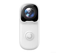 HomeVortex 4K Action Camera, with Gyro Stabilization, IP68 Waterproof Sports Cam, with Wide-Angle Lens, WiFi App Control, 1.5H Battery, for Cycling, Climbing, Travel and(White 02)
