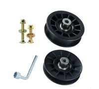 HomeVortex 532194326 532194327 Idler Pulley Set for CTH126 YTA24V48 Pro PB20H46LT For Craftsman LT1538 Lawn Mower Deck Parts with Bolts and Wrench