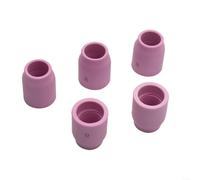 HomeVortex 5pcs #8 53N61S Ceramic Gas Lens Cup 1/2"，for WP-9/20/25/17/18/26 For TIG Welding Torch,for RILON, Riland, Jasic, Mitech, Chiry, UNT, Krypton