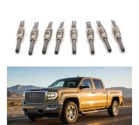 HomeVortex 8Pcs Glow, for Chevrolet for gmc for hummer 6.2L 6.5L Engine, Preheating Spark System Compnt, OEM 12563554 0250202126 GP103