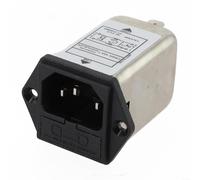 HomeVortex AC Power IEC Input Module with Integrated for EMI Noise Filter and Fuse 250V 10A, For Test Instruments CW1D CW2B AR06D1(CW2A/AR)