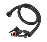 HomeVortex AiInflatable Air Pump Hose 1.2m PVC Tube With 5 Nozzles Connectors For Kayak Paddle Board Boat Surfboard Inflatable Mattress Beach Ball Toys Accessories