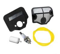 HomeVortex Air Filter Hose Service Kit Compatible with 36 41 136 137 141 142 Chainsaw, Includes Filter Base and Line, Replaces 530029811 530036582