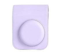 HomeVortex and Practical PU Leather Camera Bag for for Mini 12 Stay Organized (Purple)