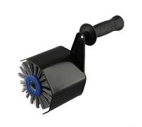 HomeVortex Angle Grinder Attachment Polishing Machine Set with Wire Drawing Wheel Brush Metal Burnishing Tool with Protective Cover Non-Slip Handle for M14 Metal Stainless Steel