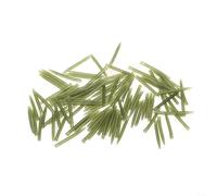 HomeVortex Anti Sleeves for Carp Fishing, PE Hook Link Protectors Rig Twists, Large Bore Swivel Covers for Quick Change Rigs, Dark Green, 100 Pack(20pcs)