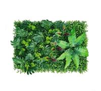 HomeVortex Artificial Green Grass Lawn Panel Plastic Turf Square for Home Wall Decoration, Wedding Backdrop or Garden Landscaping(2)