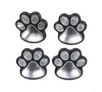 HomeVortex Auto-On Solar Pet Lights 4-Pack for Lawn Walkway(White light)