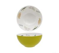 HomeVortex Big Salad Bowl 3L for Kitchen Dining Room Use(Green)