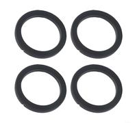 HomeVortex Black Silicone Sealing Ring 55.8mm ID High Temp Resistant(4pcs)