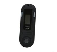 HomeVortex Breathalyzer Rechargeable Portable Alcohol Tester With LCD Display For Personal Professional Use Digital Blood Alcohol Content Detector Quick Response Accurate Testing Results Black