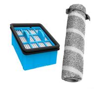 HomeVortex Brush Roller and Washable & Reusable Filter Replacement for Bissell for CrossWave for OmniForce 4076, 3912 3999 4000, 4006, 4007, 4008 4017 4087 Vacuum Accessories