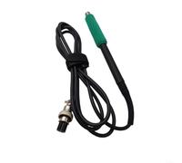 HomeVortex C210 Soldering Iron Handle with Heat Resistant Silicone Sleeve, Ergonomic Anti-Slip Grip for 210 Soldering Station, Green and Black Replacement Tool