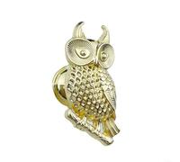HomeVortex Cabinet Knob Gold Zinc Alloy Furniture Handle, Creative Animal Shape Drawer Pull for Wardrobe Cupboard Bedside Table Decor, 5.2x2.2x3cm Single Hole