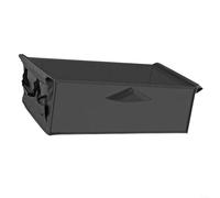 HomeVortex Camping Wagon Liner Bag, Double-Layer Oxford Cloth Cart Pocket, Water-Repellent Foldable Insert for Outdoor Shopping Garden Beach, For Easy Clean Dust Cover(8-inch black)