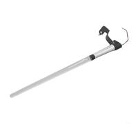 HomeVortex Car External 12V Flagpole Light Antenna with LED Illumination, ABS Electroplated Silver and Transparent Finish, Direct Mount for Most Vehicles, Radio Signal