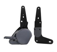 HomeVortex Car Seat Recliner Handle Left Side, 0-175° Adjustable Angle Adjuster Heavy Duty Steel, for RV Truck Excavator Modified Vehicle Racing Chair Black