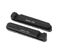 HomeVortex Carbon Rim Brake Pads for For Dura for ULTEGRA 105 R55C4, 55mm All-Weather Rubber Compound for Road For Bike Wheels, High Stopping Low Heat, Black