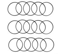 HomeVortex Carburetor Float Bowl Gaskets Set, 15 Pcs O-Ring Replacement For 693981 280492 Lawn Mower Carb Parts Black Rubber 1.89 Inch Diameter