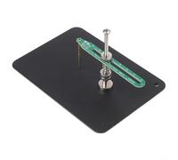 HomeVortex Circuit board PCB electronic assembly bracket with test probe press needle for welding fixed IC chip welding production maintenance with adjustable height and length position(B)