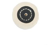 HomeVortex Cloth Buffing Polishing Wheel for Arbor Buffer Grinder, White Pad Mat for Metal Jewelry Wood Plastic Glass Ceramic, 2-8 Inch Optional Size
