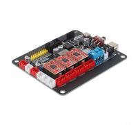 HomeVortex CNC for GRBL 1.1 Control Board, For 3018, 2418, 1610 Routers, 3-Axis Stepper Motor Driver with Dual Y-Axis, USB Port Compatible with A4988 Drivers and 12-36V Power Supply
