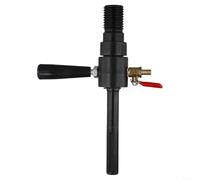 HomeVortex Core Water Injection Adapter Connection for SDS Plus Chuck Electric Hammer Drill Accessory Electrophoretic Steel for Masonry Drilling(B)