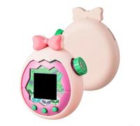 HomeVortex Cute Silicone Protective Case FOR Tamagotchi Paradise, Drop-Proof Shock-Absorbing Cover with Stylish Design, Fit for Buttons and Ports, Lightweight and Portable for On-the-Go Use(Pink)