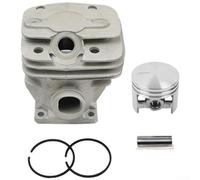 HomeVortex Cylinder for PISTON Kit for MS240 Chainsaw, High-Grade For GG Alloy Sleeve Assembly with Seals, Fit Engine Parts for Forestry Repair, Silver, Direct(B)