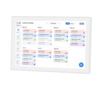 HomeVortex Digital Calendar 10.1 Inch, WiFi Enabled Electronic Schedule Planner with IPS HD Display, Photo Frame & Event Management for Home Office, White(white US)