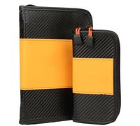 HomeVortex Double Zippered PVC Fishing Bag for Neatly Storing Your Favorite Lures and Baits (Small)