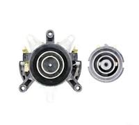 HomeVortex Electric Kettle Base Thermostat Connector Coupler, 2-Pack Upper and Lower Core Switch Replacement Kit for Control Repair, Black Plastic Parts 58x58x37mm & 53x53x48mm(A)