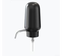 HomeVortex Electric Wine Decanter Aerator, Automatic Rechargeable Wine Dispenser with USB Cable, Quick Pour Spout for Home Bar, ABS Stainless Steel, Black