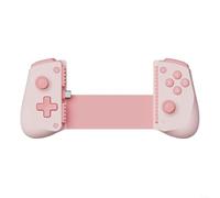 HomeVortex Extendable Game Controller for Android and for iOS ABS Build, Lightweight Portable Gaming Handle for On-the-Go Play(Pink)