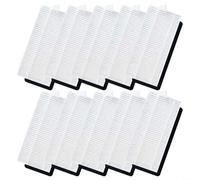 HomeVortex Filter Replacement Parts For ILIFE T20S A20 V3x For Polaris PVCR 3600 G2 Vacuum Cleaner Accessories White Mesh Plastic Filter 4 Pieces(10 PACK)