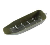 HomeVortex Fishing Bait Scoop with Boilies Shovel Handle, Deep Plastic Carbon Groundbait Spoon, Non Slip Grip Ergonomic Design for Coarse Carp Match Fishing Sessions>(Big)