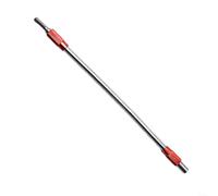 HomeVortex Flexible Drill Bit Extension 300mm Metal Hex Shaft 6.35mm for Electric Hand Drills Screwdriver Accessory to Reach Tight Spaces Bendable Tool(red)