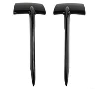 HomeVortex For BMW X5 F15 Front Bumper Pure Black Excellence Chrome Grill Replacement Part 7325395 2012-2018 Vehicle Exterior Car Accessories Kidney Grille Cover Trim