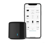 HomeVortex For IR Blaster Remote Control for For Alexa & Assistant, WiFi Infrared Transmitter Hub Compatible with TV AC Fan, Voice App Control, Cloud Updated Codes,